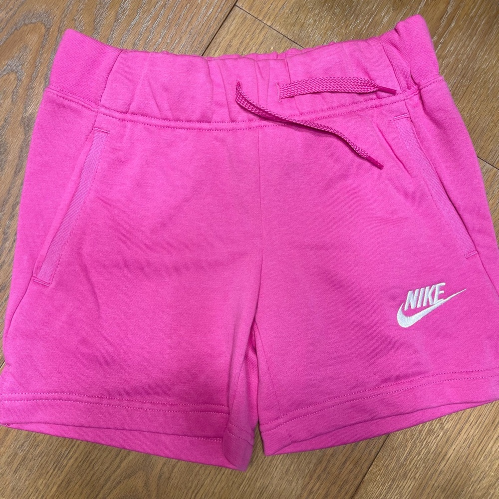Nike Kids Bright Pink Shorts
